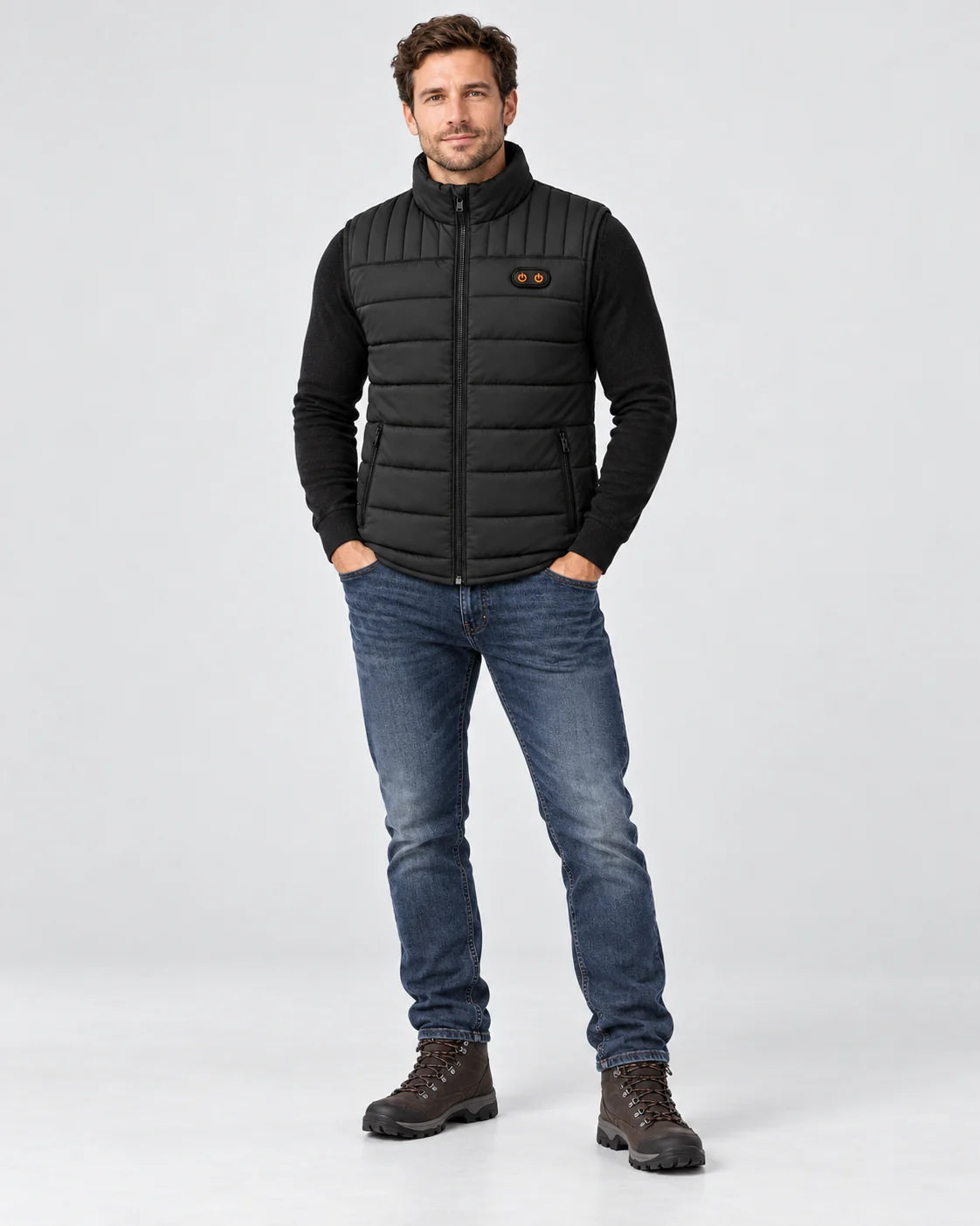 Varmevest unisex PyreFit Matrixor, helfigur