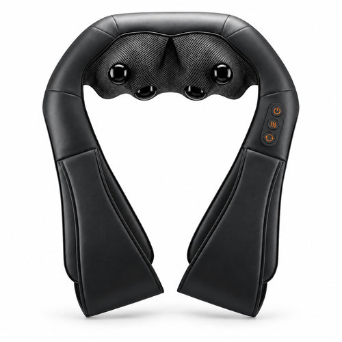 Shiatsu-nakkemassasjeapparat med varme