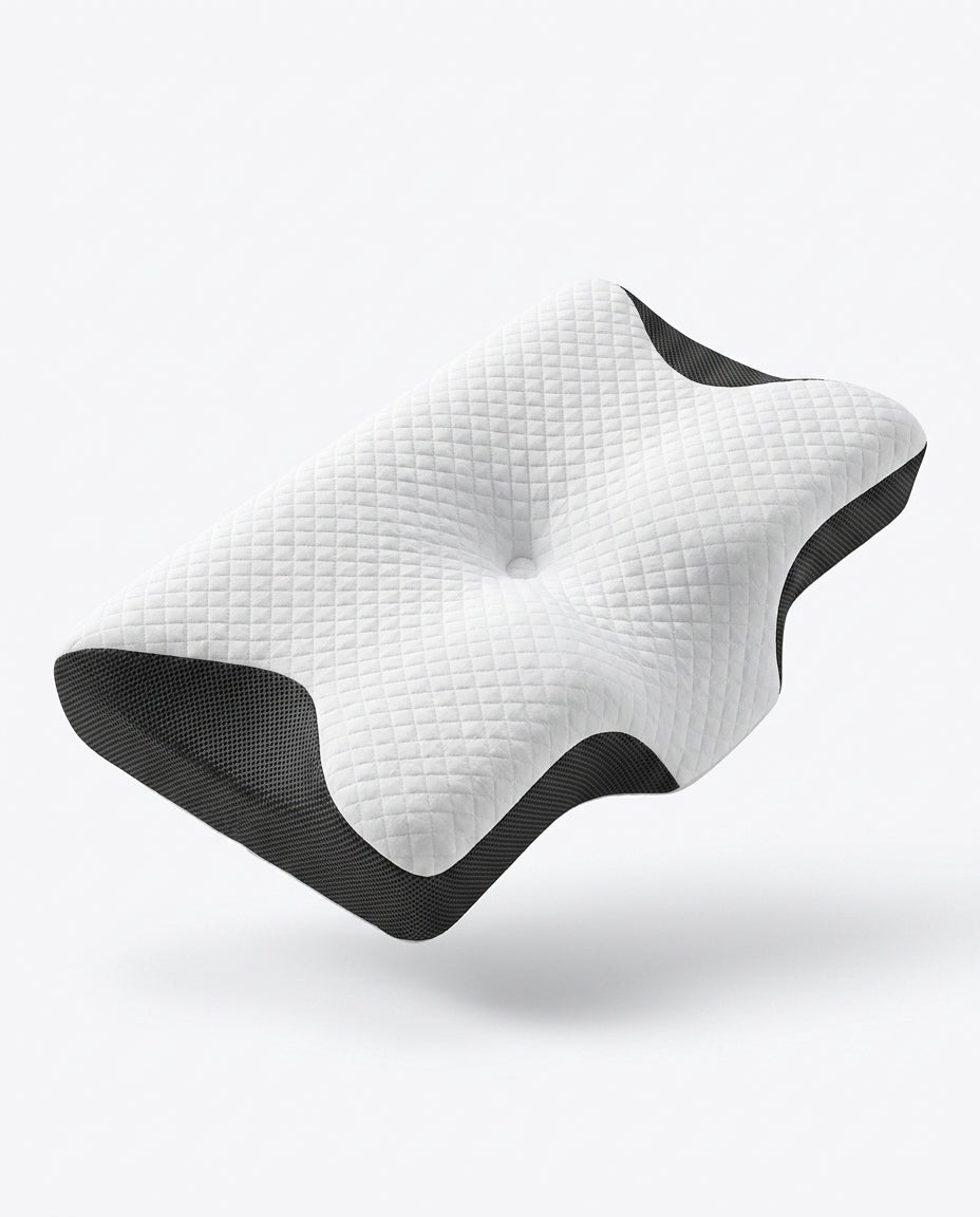 Memoryskumpute med to høyder – ergonomisk nakkestøtte for god søvn – produktbilde 1