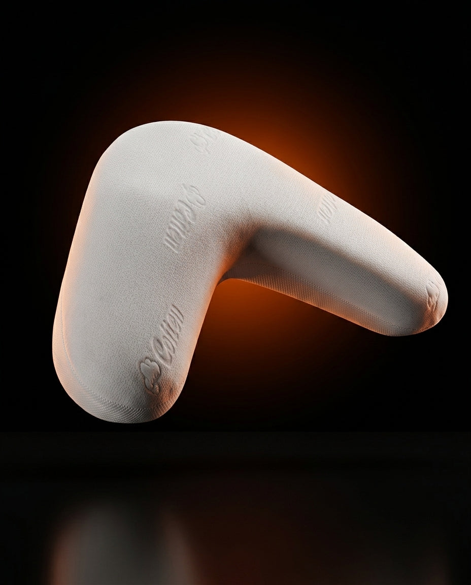 Sidesoverpute i memoryskum – V-form for hode, nakke og bein – produktbilde 2