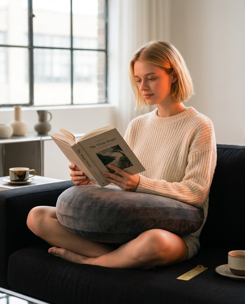 Lesepute med armlen – for sofa og seng når du leser, gamer og jobber – produktbilde 2