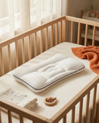 Babypute med ergonomisk hodeforsenkning – myk støtte for lurer og på farten – produktbilde 2