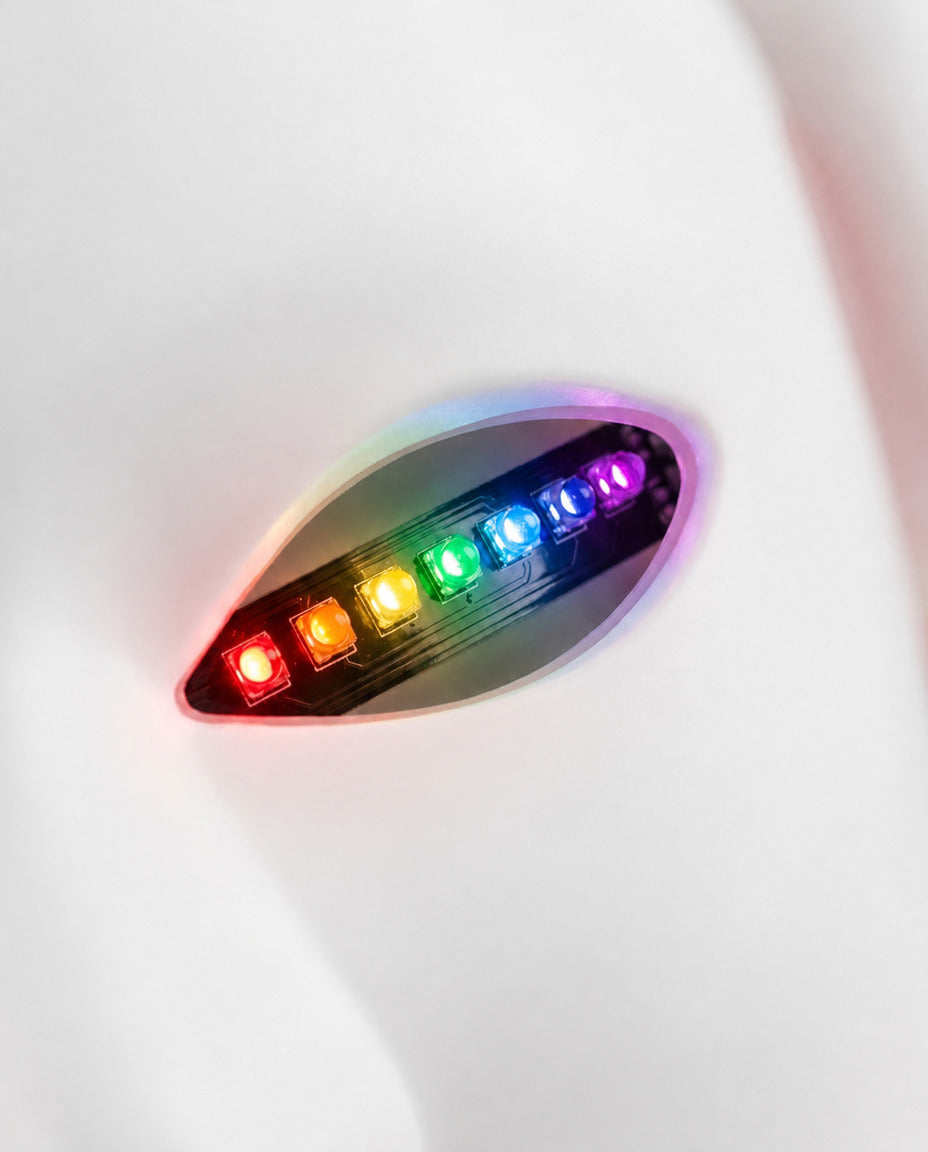 LED-ansiktsmaske for hjemmet – flere lysmoduser for rolig hudpleie om kvelden – produktbilde 4