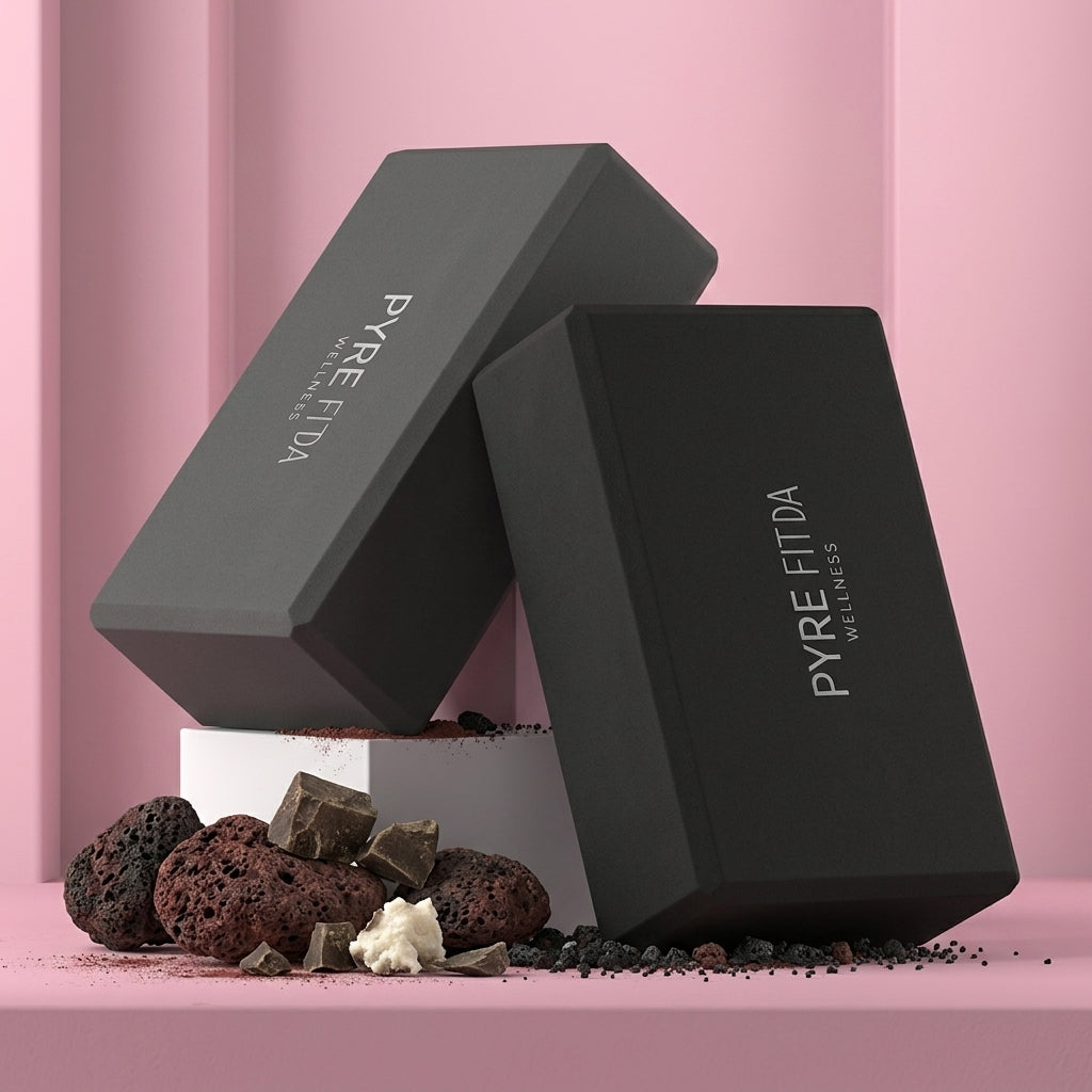 Yogablokk i EVA-skum 2-pk – støtte og innretting for yoga og pilates – produktbilde 6