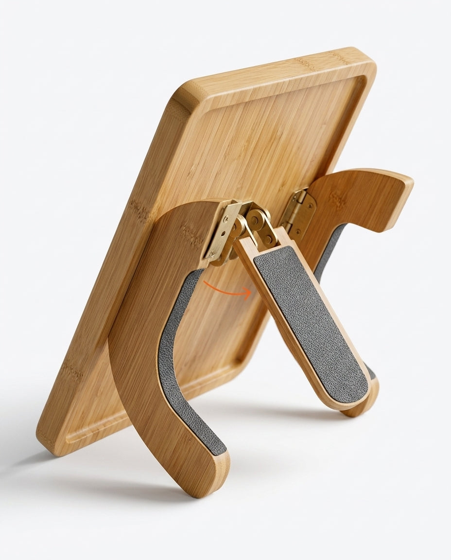 Sofabrett for armlenet med dreibar mobilholder – håndfri komfort i sofaen – produktbilde 6