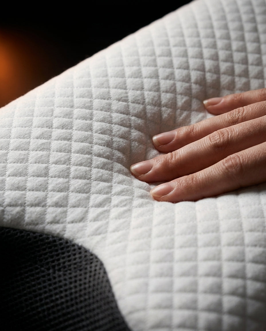 Memoryskumpute med to høyder – ergonomisk nakkestøtte for god søvn – produktbilde 5