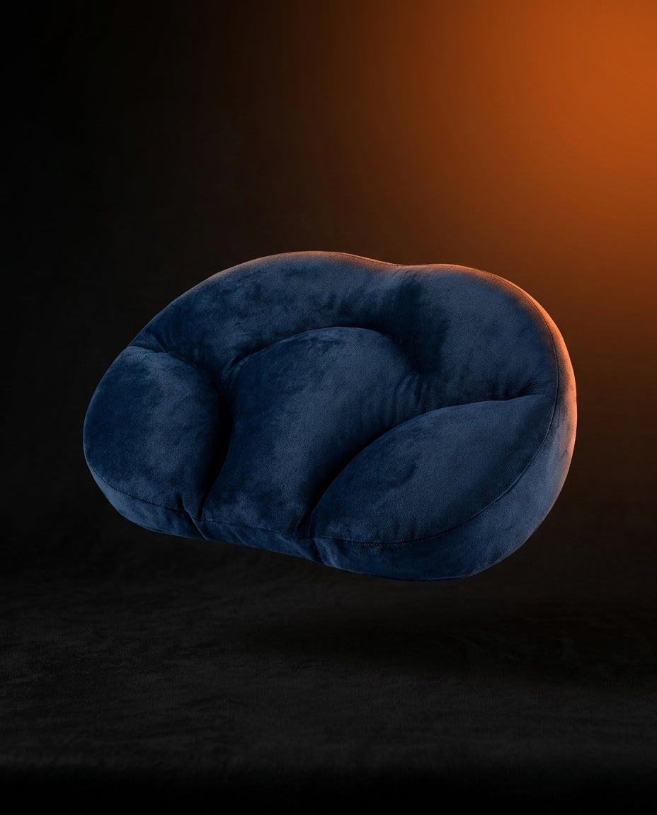 Eggformet nakkepute – ergonomisk støtte for rygg- og sidesovere – produktbilde 9