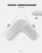 Sidesoverpute i memoryskum – V-form for hode, nakke og bein – produktbilde 9
