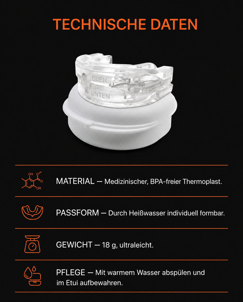 Myk og justerbar snorkeskinne – for roligere og stillere netter – produktbilde 8