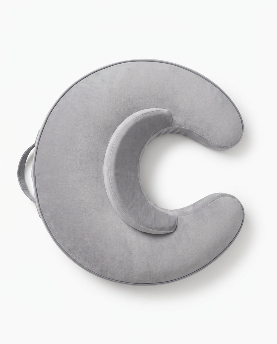 Ammepute med ergonomisk form – avlaster armer og skuldre under mating – produktbilde 7