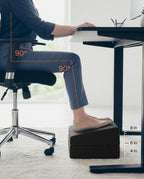Ergonomisk fotstøtte for kontoret – 3 høyder for holdning og sittekomfort – produktbilde 11