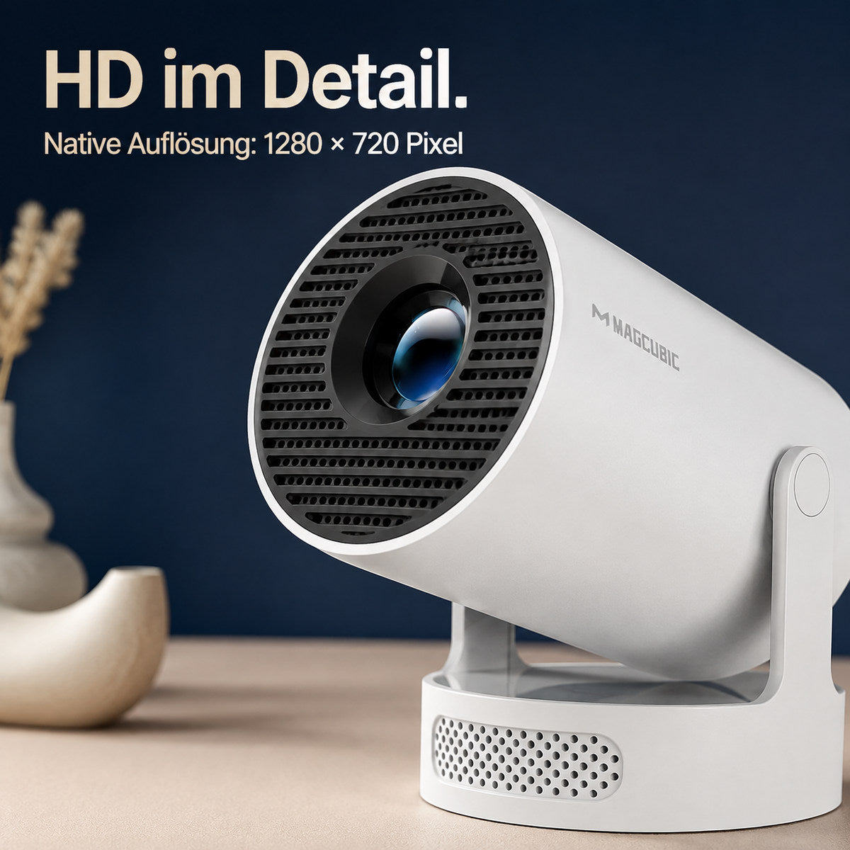 Magcubic HY300Pro+ – HD i detalj.