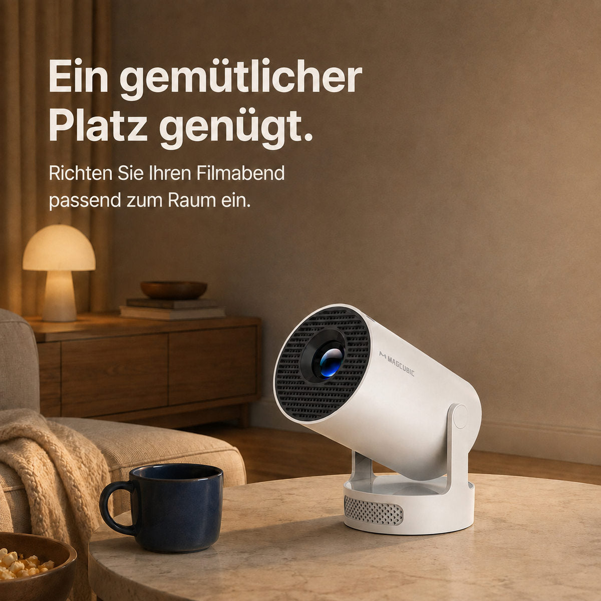Magcubic HY300Pro+ – En koselig plass er nok.