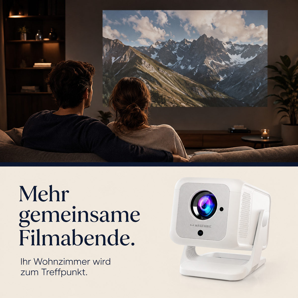 Magcubic HY310X – Flere filmkvelder sammen.