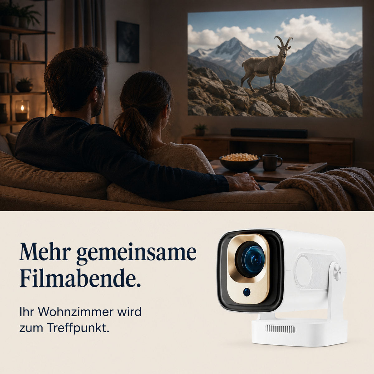 Magcubic HY310 – Flere filmkvelder sammen.