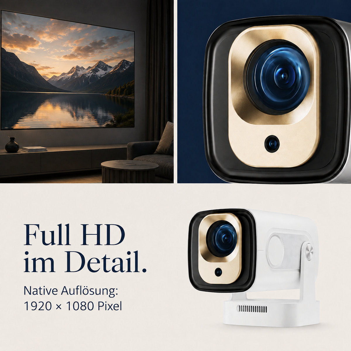 Magcubic HY310 – Full HD i detalj.
