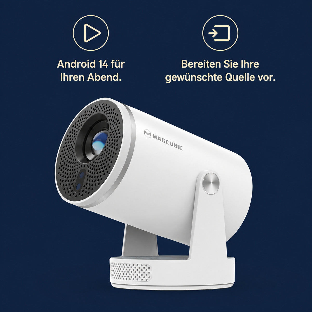 Magcubic HY320Pro – Android 14 for kvelden din.