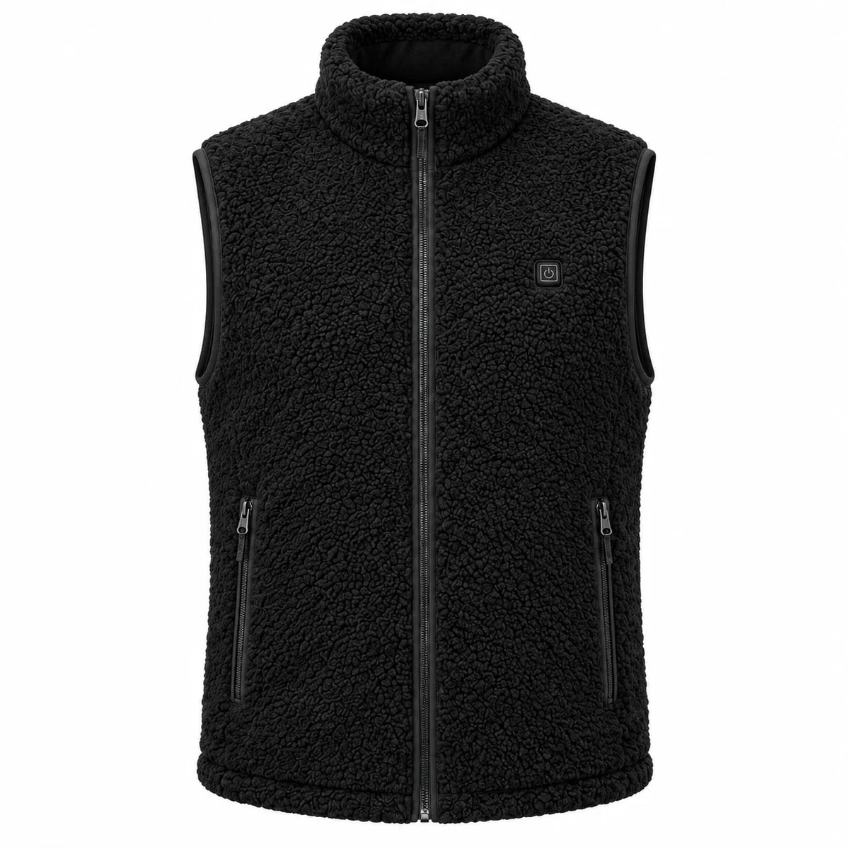 Varmevest i sherpa PyreFit Amparo, produktbilde uten modell