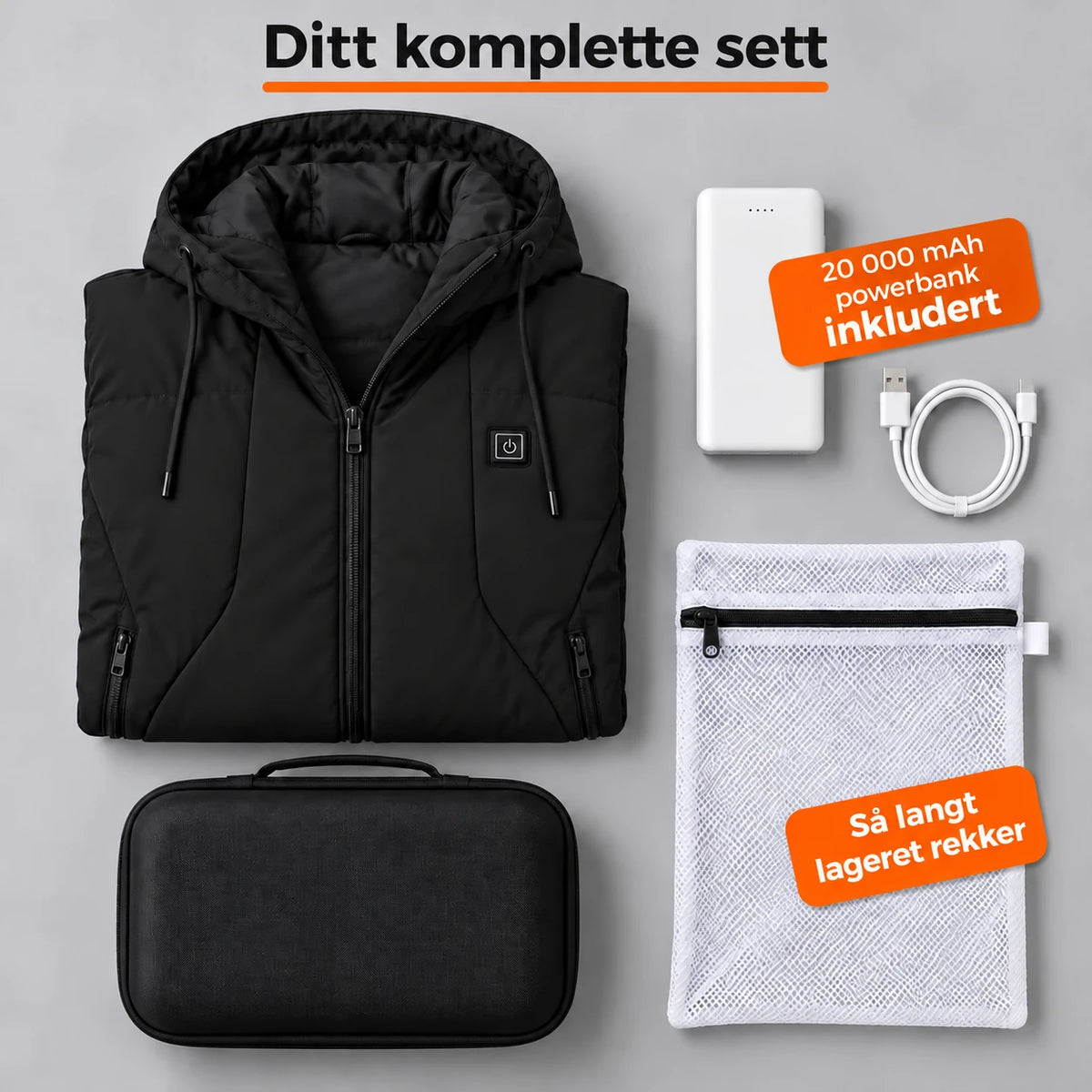 PyreFit Apexia i svart – komplett sett