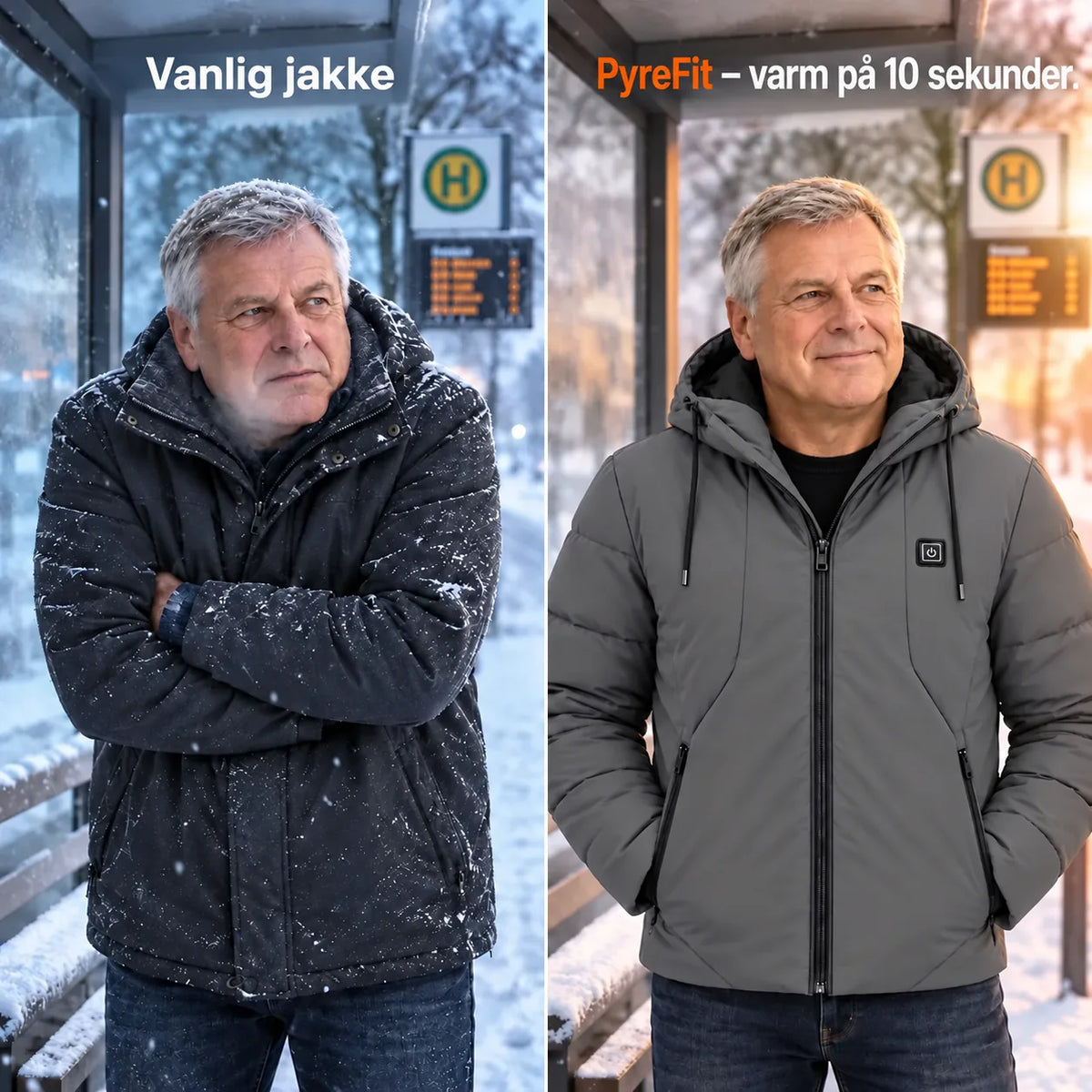 PyreFit Apexia i grå – sammenligning