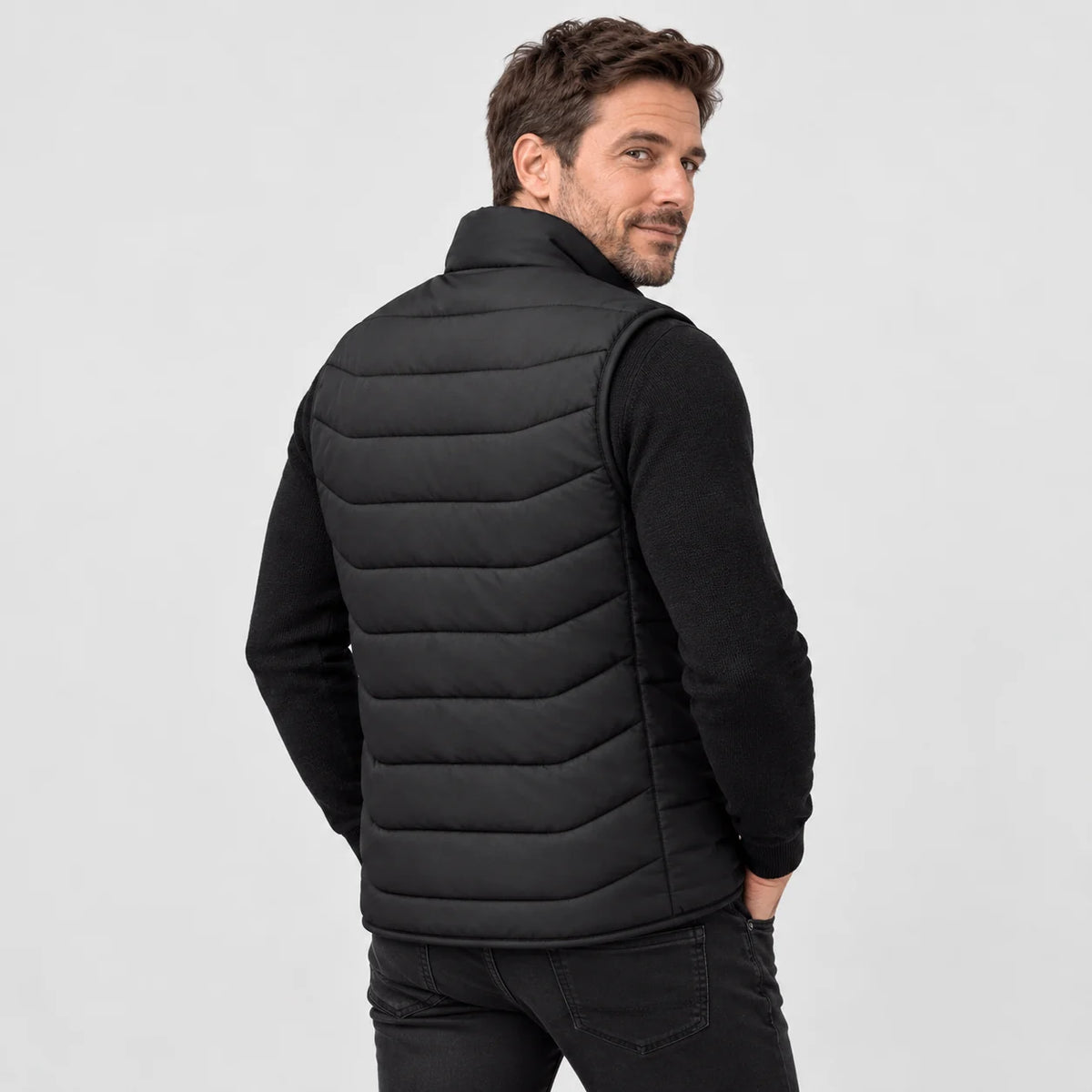Varmevest unisex PyreFit Aurina, bakfra
