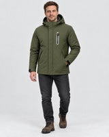 Oppvarmet parkas herre PyreFit Calvero, helfigur