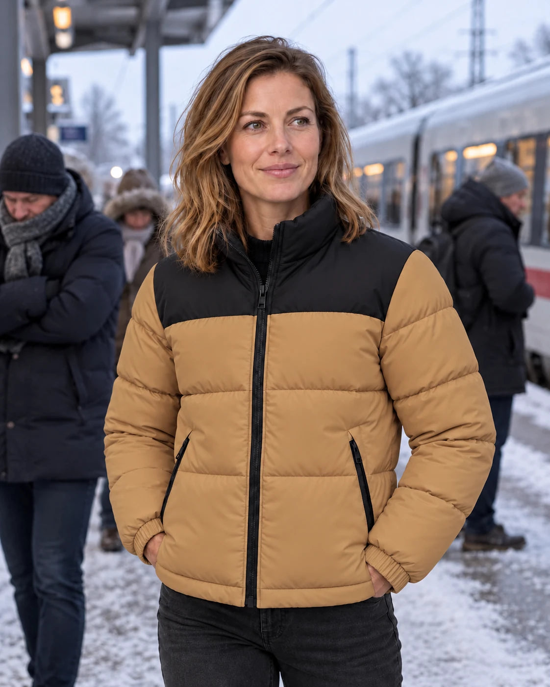 PyreFit Elaron i karamell – vinterhverdag