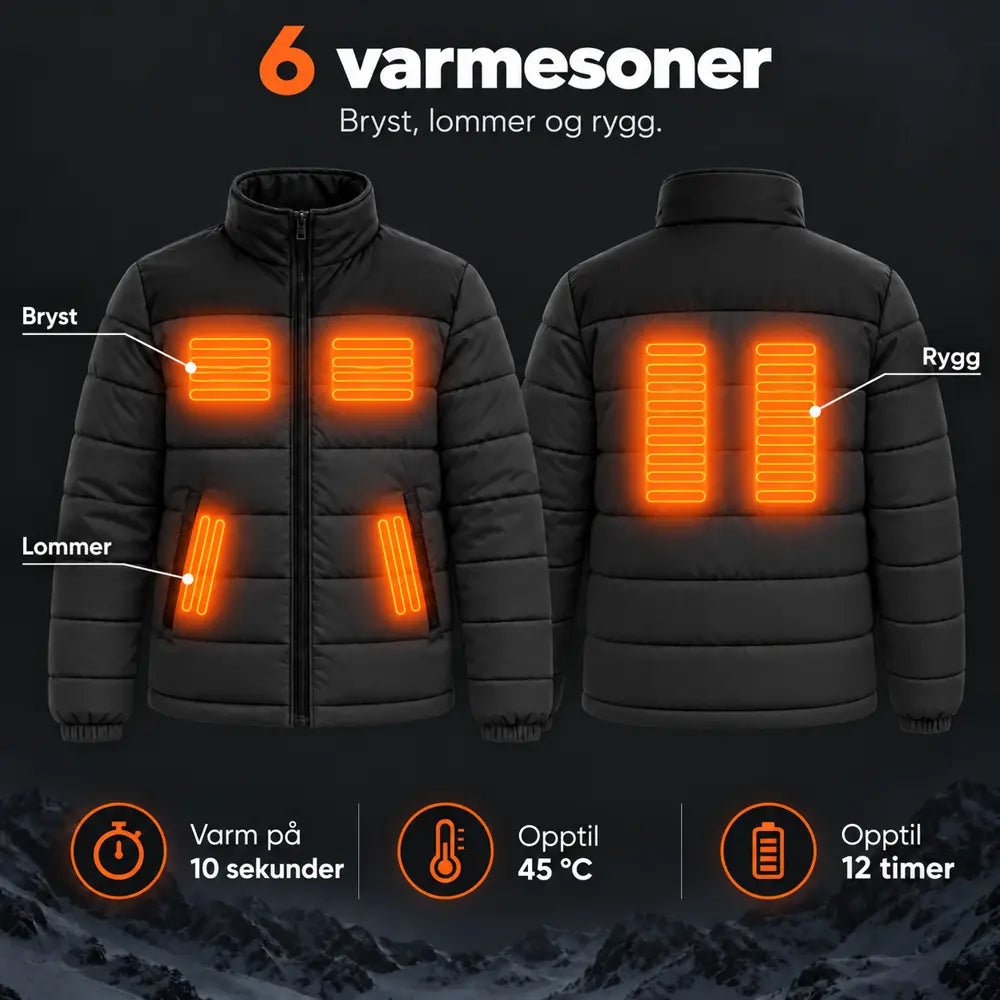 PyreFit Expelia i svart – varmesoner