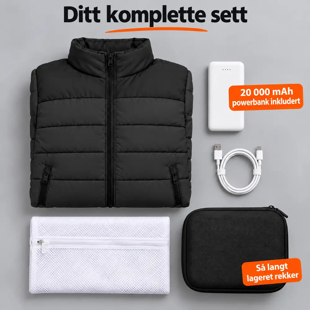 PyreFit Expelia i svart – komplett sett