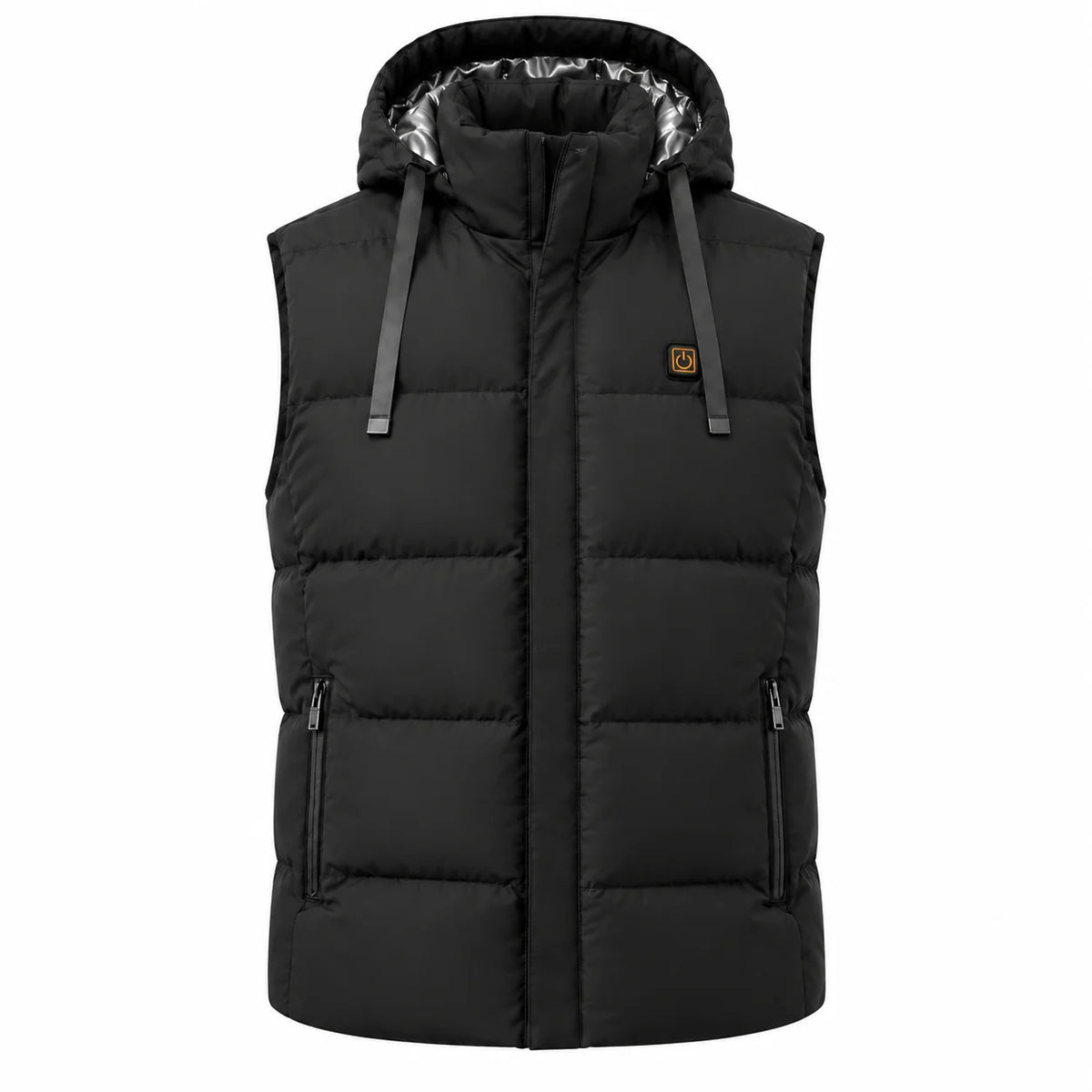 Varmevest unisex med hette PyreFit Horizonor, produktbilde uten modell