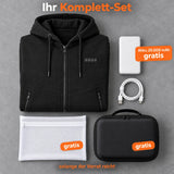 Komplett sett: Kernor, powerbank 20 000 mAh, ladekabel, vaskepose og veske