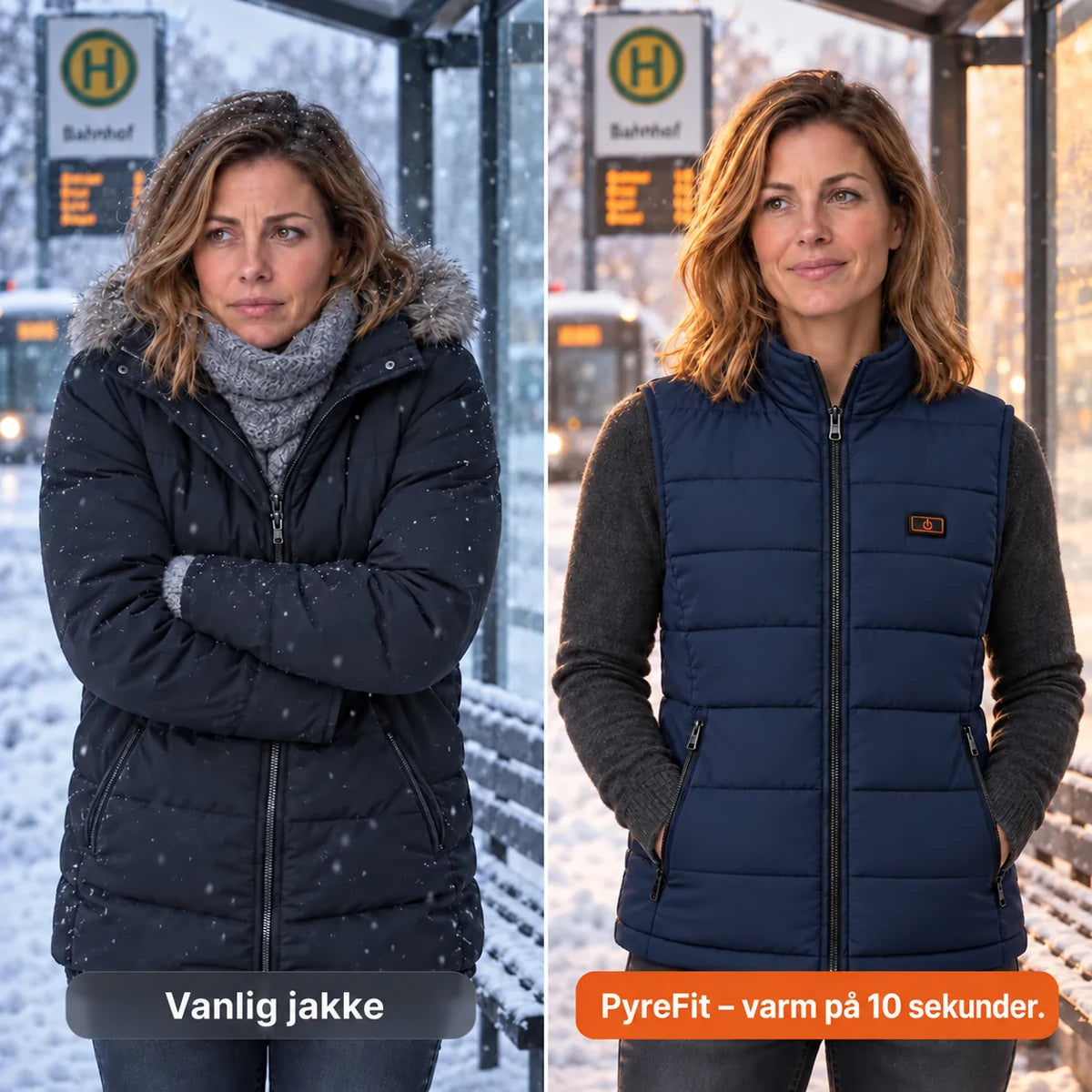 PyreFit Pivotan i marineblå – sammenligning