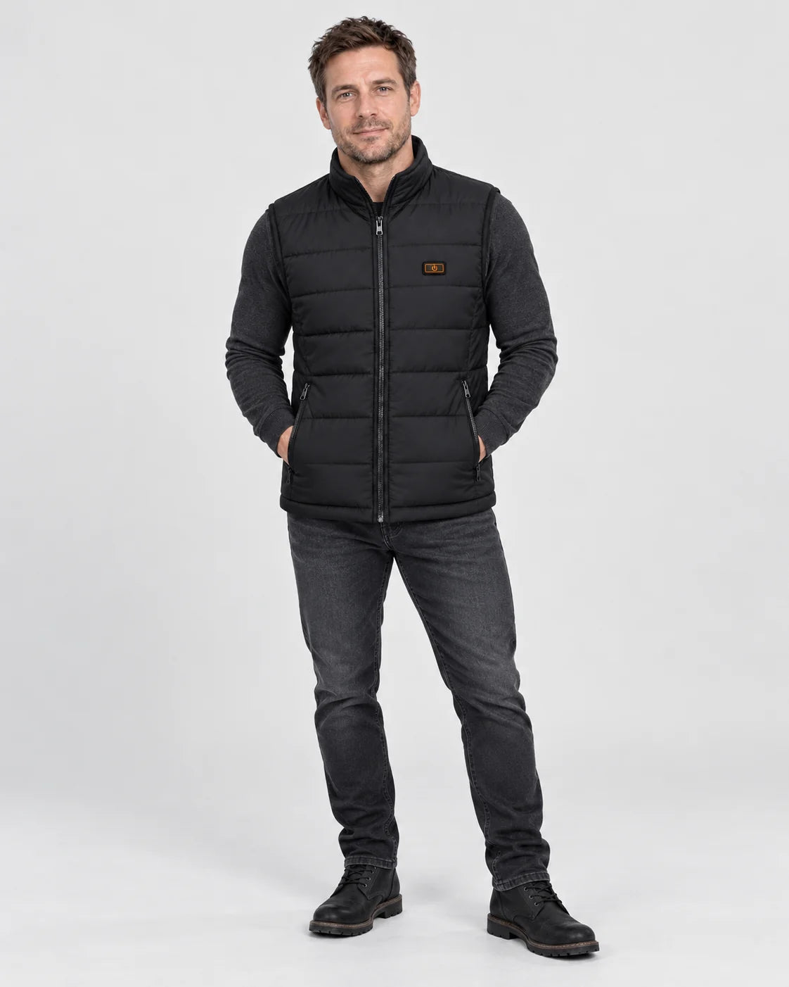 Vattert varmevest unisex PyreFit Pivotan, helfigur