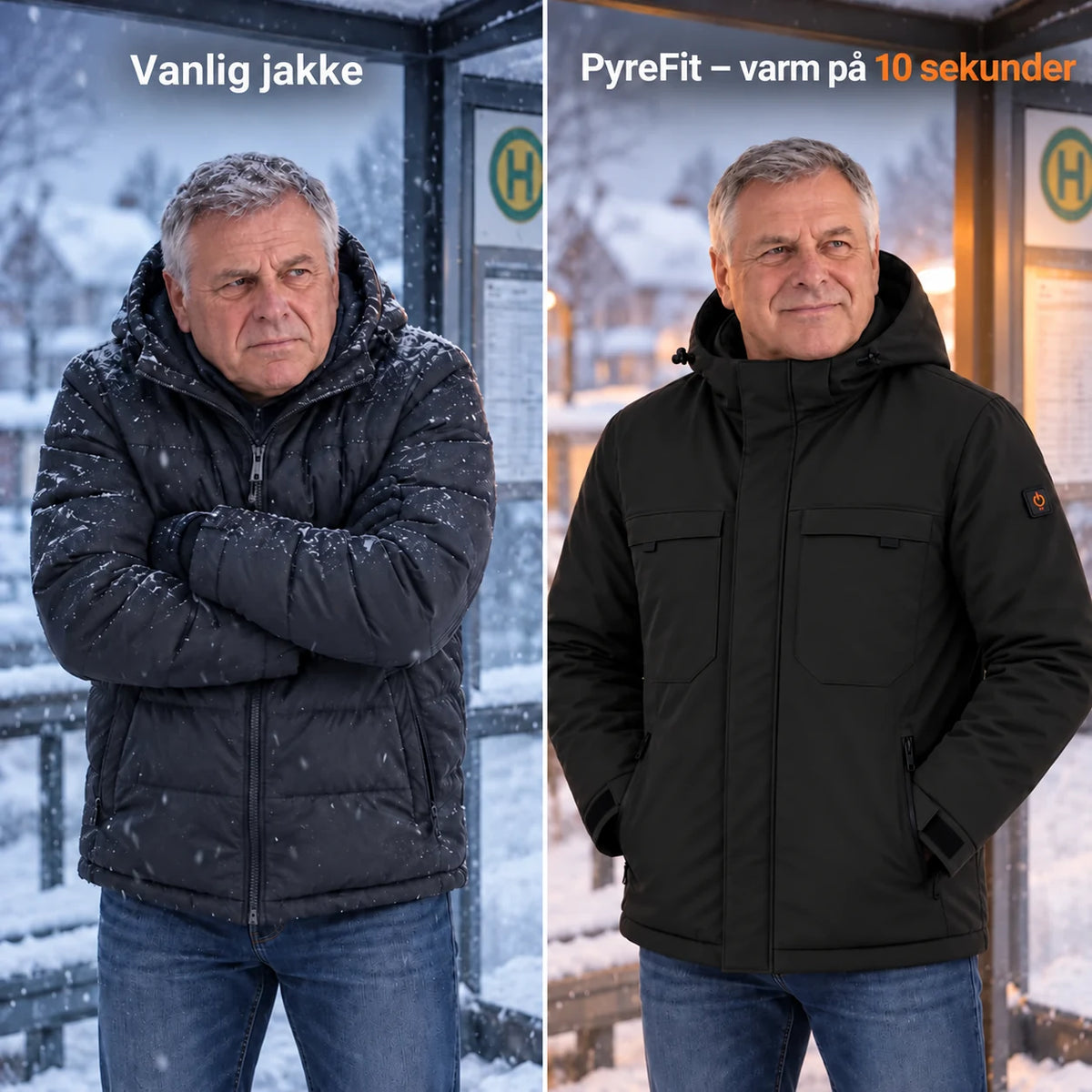PyreFit Regaro i svart – sammenligning