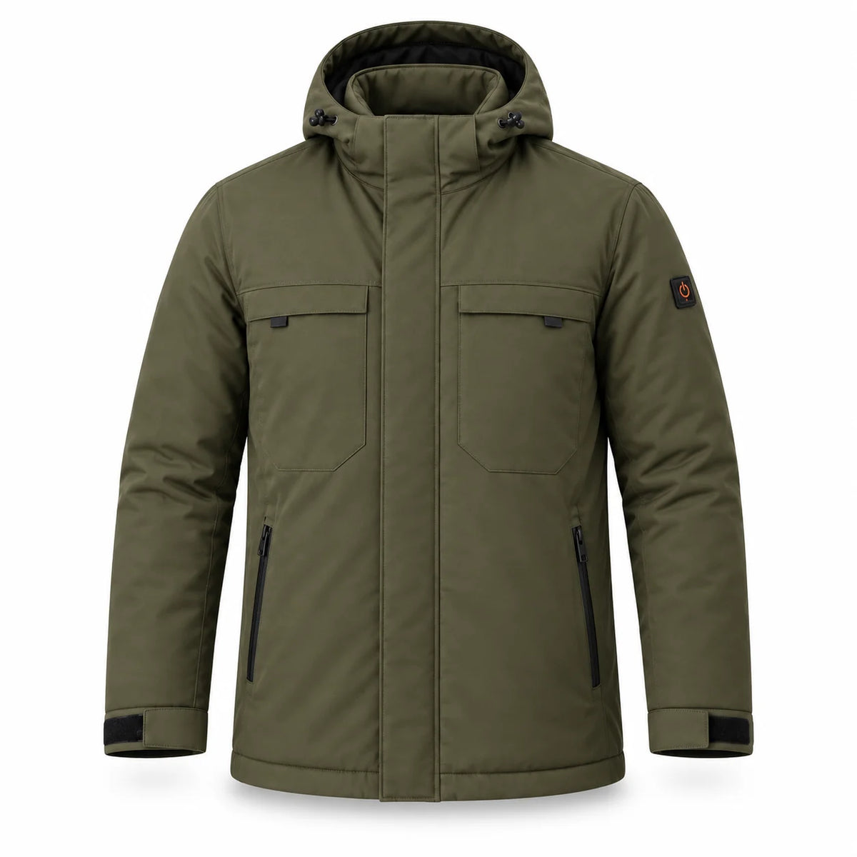 Oppvarmet parkas herre PyreFit Regaro, produktbilde uten modell