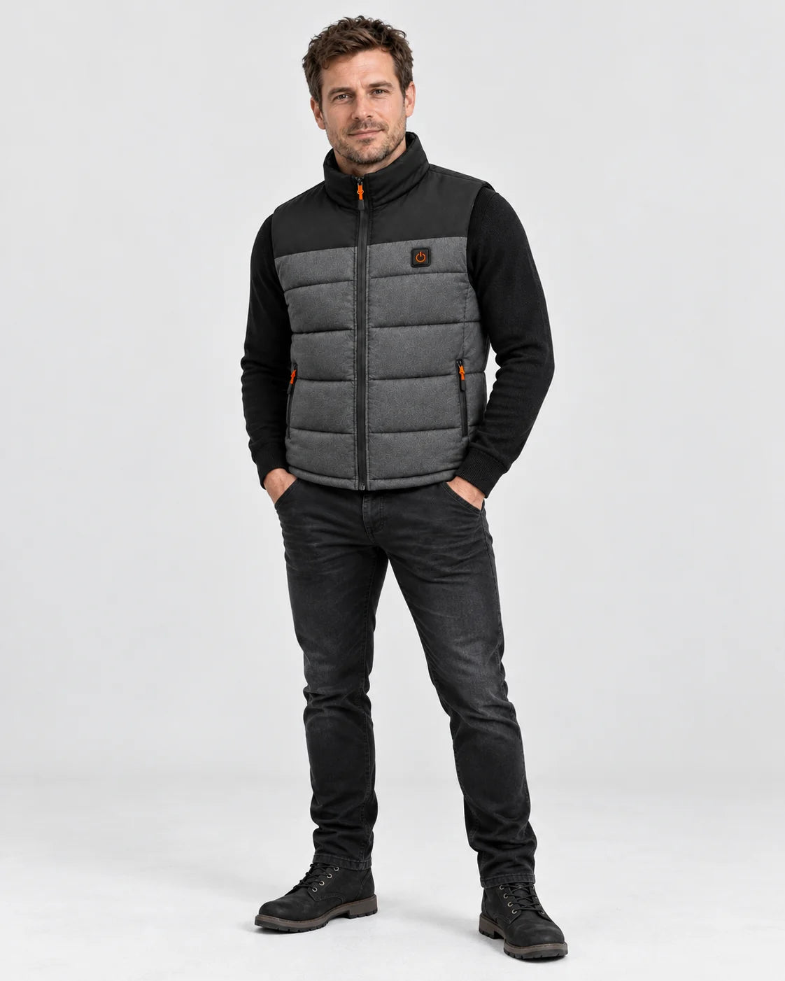 Varmevest unisex PyreFit Trailon, helfigur
