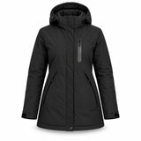 Oppvarmet parkas dame PyreFit Traverso, produktbilde uten modell