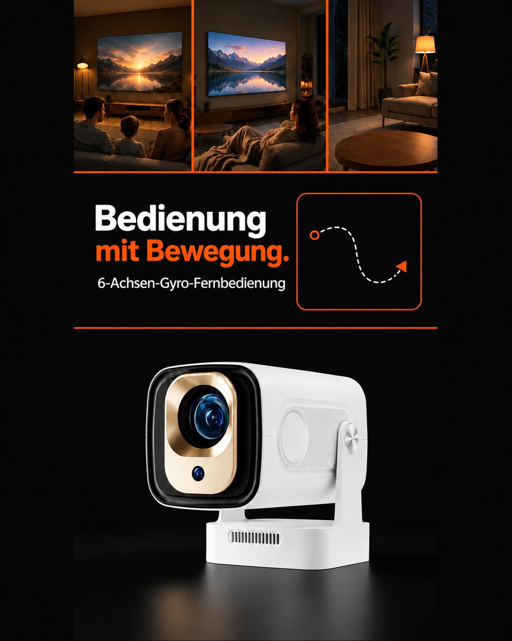 Miniprojektor – produktbilde 7