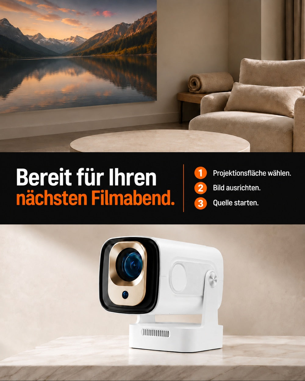 Miniprojektor – produktbilde 10