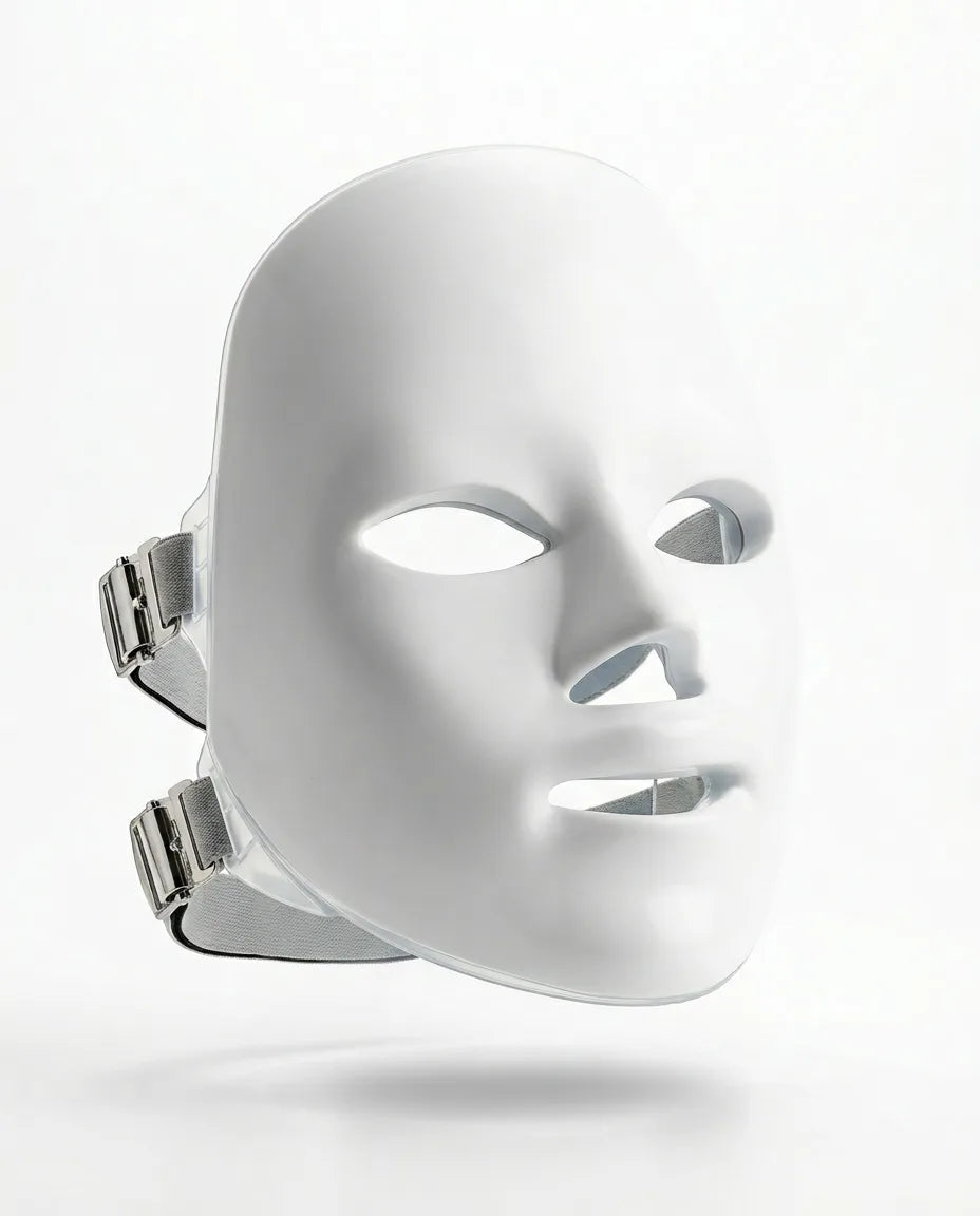 LED-ansiktsmaske for hjemmet – flere lysmoduser for rolig hudpleie om kvelden – produktbilde 1