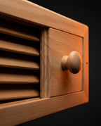 Ventil for badstuen i badstuvirke – regulerbar ventilasjon med skyveluke – produktbilde 4