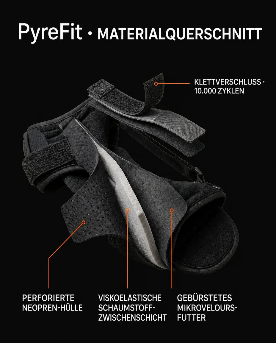 Fotskinne for natten – myk, justerbar støtte for fot og ankel – produktbilde 12