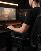 Armlenputer 2-pk – myk pute for kontor- og gamingstoler – produktbilde 3