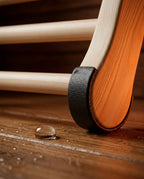 Ryggstøtte for badstuen i tre – ergonomisk støtte for spa og bad – produktbilde 5