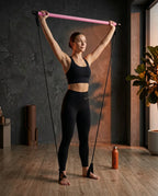 Pilatessett med stang og motstandsstrikker – leddvennlig trening hjemme – produktbilde 2