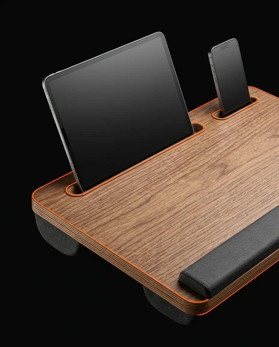 Laptoppute for seng og sofa – stabilt underlag med museflate – produktbilde 5