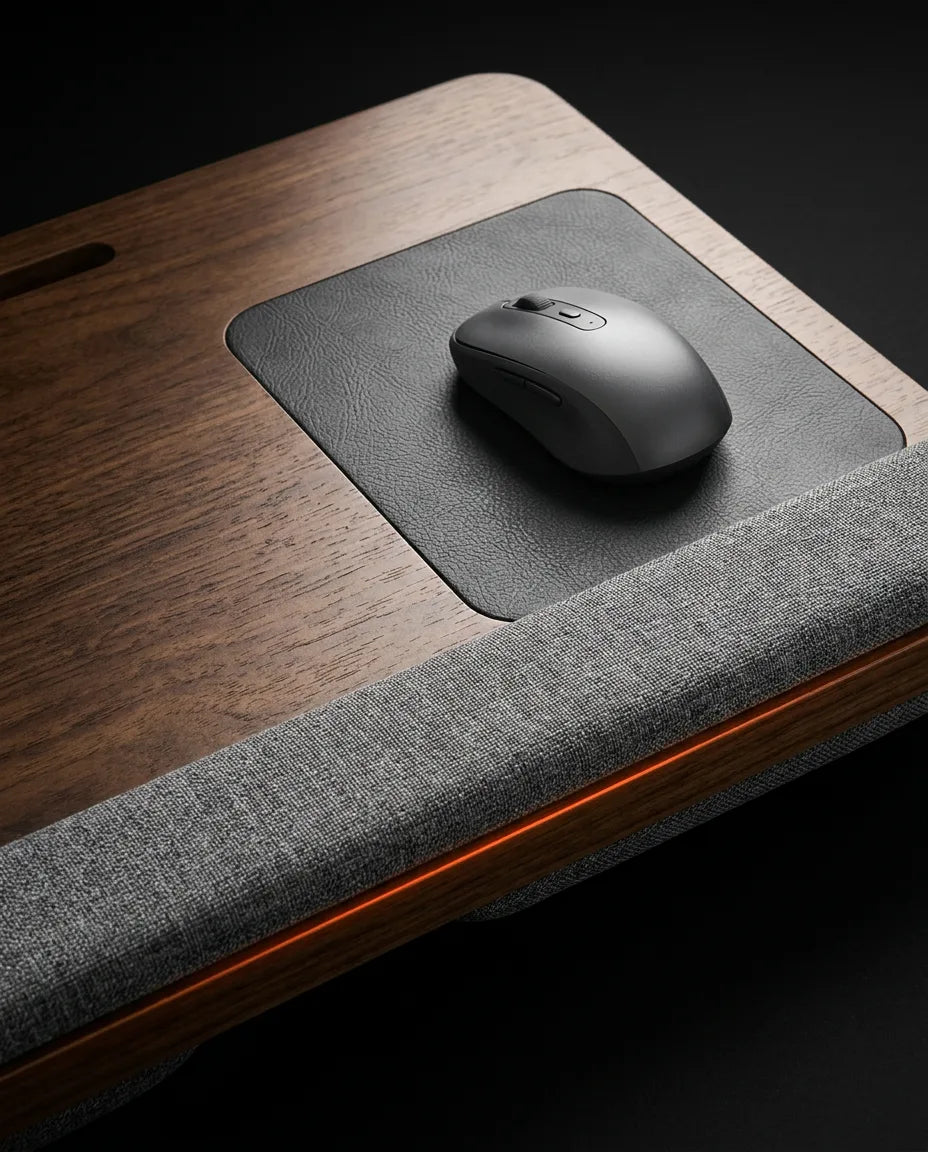 Laptoppute for seng og sofa – stabilt underlag med museflate – produktbilde 6