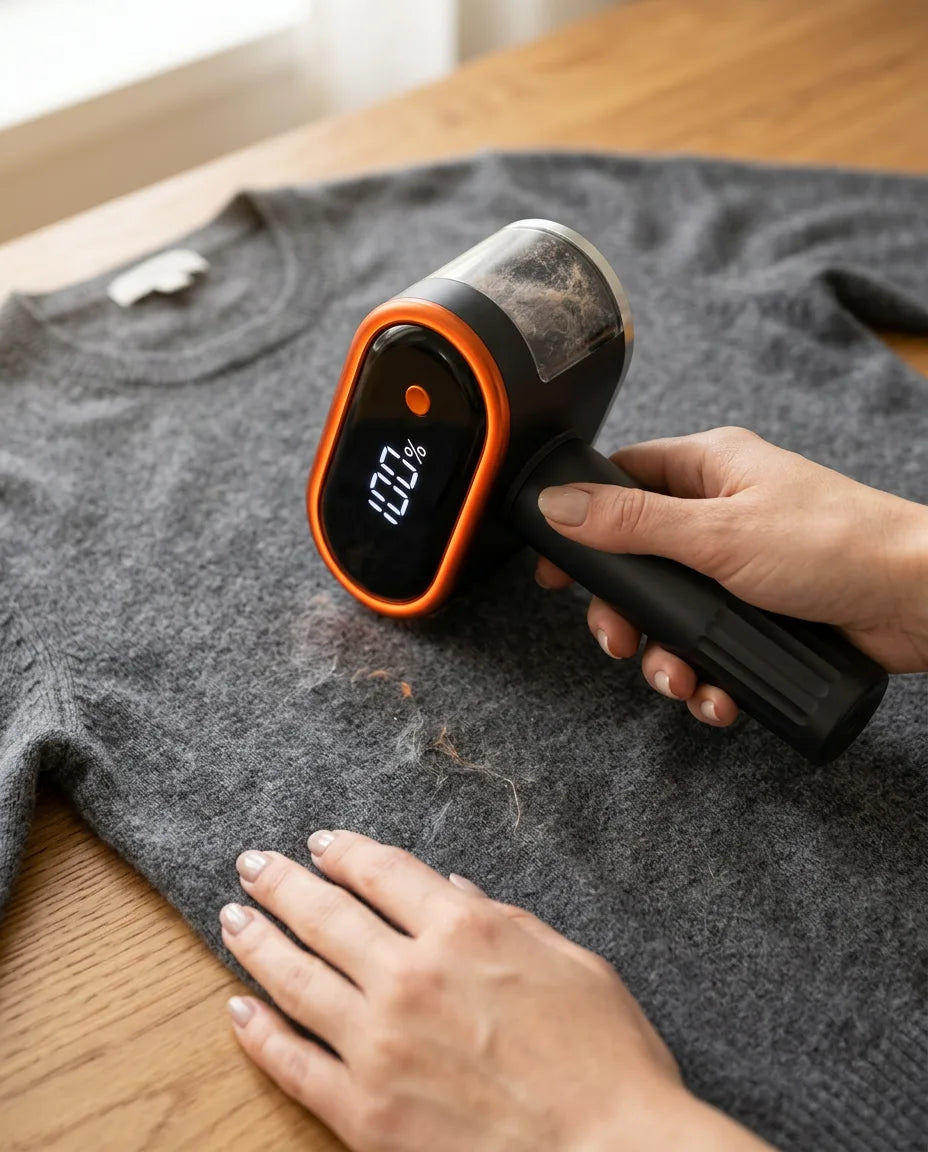 Lofjerner med batteri – fjerner lo og nupper på sekunder – produktbilde 2
