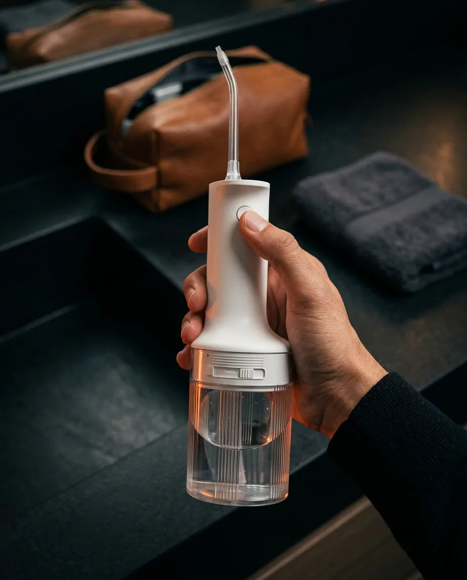 Trådløs munndusj med 200 ml tank – rengjøring mellom tenner og tannkjøtt – produktbilde 3