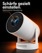 Miniprojektor – elektronisk fokusering